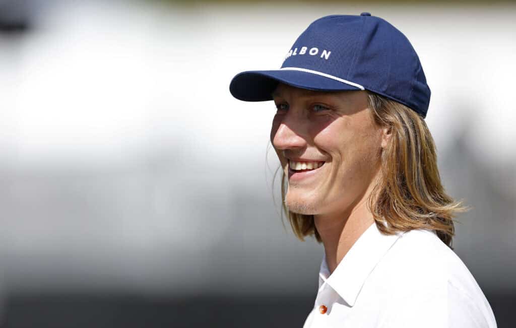 ORLANDO, FLORIDA - MARCH 06: NFL quaterback Trevor Lawrence plays during the pro-am ahead of the Arnold Palmer Invitational presented by Mastercard at Arnold Palmer Bay Hill Golf Course on March 06, 2024 in Orlando, Florida.